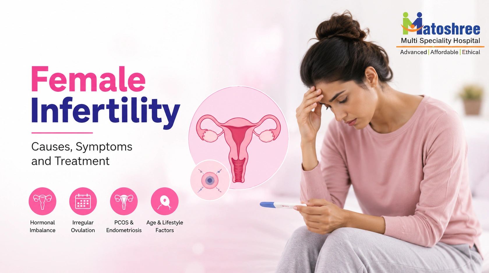 Female Infertility: Signs, Symptoms, Causes, Diagnosis and Treatment